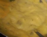 A picture of step 3 of Boondi Wali Kadhi.