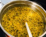 A picture of step 2 of Passion fruit (granadilla) Jam.