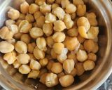 A picture of step 1 of Chickpeas patties.