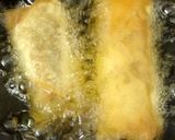 A picture of step 12 of Chicken Salami Spring Rolls.