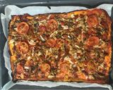 Foto del paso 6 de la receta Coca de Tomate, Pimiento y Anchoas