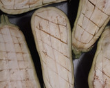 Foto del paso 1 de la receta: Berenjenas rellenas de Feta y Mozzarella