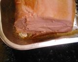 A picture of step 1 of Orange 🍊 glazed smoked gammon joint.