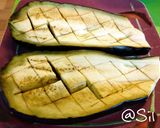 Foto del paso 2 de la receta 19.🍆Berenjena rellena de melitzanosalata griega