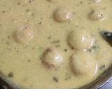 A picture of step 8 of Urad dal Kadhi.