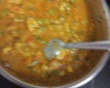 A picture of step 5 of Vegetable Biryani.