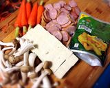 รูปขั้นตอนการทำที่ 1 ของ 味噌酸菜豆腐มิโซะเต้าหู้เกี้ยมฉ่าย