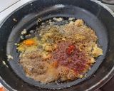A picture of step 3 of Veg Hydrabadi.