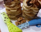 عکس مرحله 1 از دستور پن کیک عسل و موز