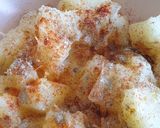 A picture of step 4 of Cassava#themechallenge.