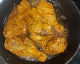 A picture of step 4 of Chatpata Chicken leg masala.