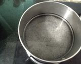 A picture of step 1 of Paneer Jalebi.