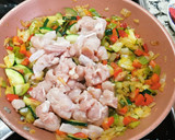 Foto del paso 2 de la receta: Pastel de macarrones y pollo