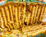 Foto del paso 5 de la receta: TORTA CEBRA DE PIONONO CON DULCE DE LECHE Y CREMA CHOCOTORTA 🤩😋😋👏❤️