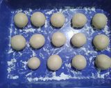 Foto langkah ke 7 dari resep Bomboloni Coklat Metode Autolisis.