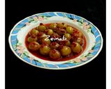عکس مرحله 3 از دستور ترشک گوجه سبز و زرشک