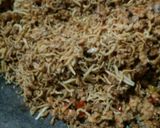 Foto langkah ke 7 dari resep Oncom mercon ikan teri. Abon Oncom teri.