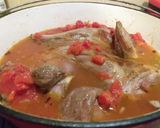 A picture of step 3 of Tomato lamb shanks.