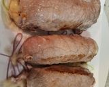 Foto del paso 4 de la receta Rollito de ternera relleno de jamón y queso en salsa de pimentón