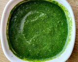 A picture of step 3 of Mint and coriander leaves chutney.