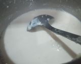 A picture of step 1 of Kesar Mango Firni.