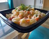 A picture of step 3 of Cold Potato Salad.