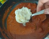 A picture of step 5 of Paneer Angara.