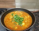 A picture of step 9 of Aloo Rasedar.