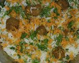 सोया बिर्याणी (soya biryani recipe in marathi) रेसिपी स्टेप 5 फोटो 