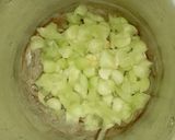 Foto langkah ke 2 dari resep Es Melon Nata De Coco.
