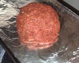 A picture of step 3 of Moms meatloaf.