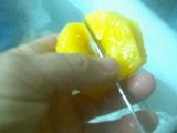 Pastel de naranja (con azúcar o sin)