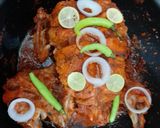 A picture of step 6 of Chicken tandoori.