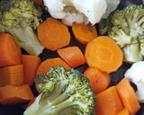 Foto del paso 1 de la receta: Ñoquis caseros tricolor