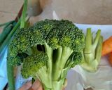 Foto langkah ke 1 dari resep Nugget makaroni brokoli keju frozen (rasa seperti sop sayur dalam adonan).
