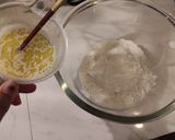 Foto langkah ke 1 dari resep Milk hearth bread / fresh cream bread / mirukuhasu.