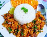 รูปขั้นตอนการทำที่ 7 ของ ข้าวยำไก่แซ่บ