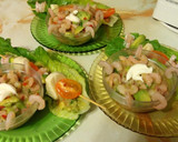 Foto del paso 1 de la receta: Ceviche de camarón y palta