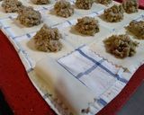 Foto del paso 7 de la receta Canelones de butifarra catalana y alcachofas
