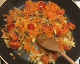 A picture of step 2 of Zucchini spread.