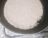A picture of step 1 of Till ki chikki.