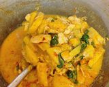 รูปขั้นตอนการทำที่ 3 ของ แกงคั่วสับปะรดใส่อกไก่