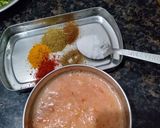 A picture of step 2 of काठियावाड़ी सेव टमाटर की सब्जी (sev tamater ki sabji recipe in h.