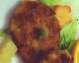 A picture of step 3 of Chicken and corn cutlets.