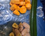 Foto langkah ke 1 dari resep Kolak Pisang Ubi.