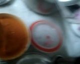 A picture of step 5 of Mysore Masala Dosa with Mysore Chutney.