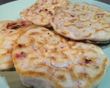 Une image de l'étape 4 de Pancake framboise chocolat blanc.