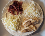 Foto del paso 3 de la receta: Quesadillas de pollo y bacon
