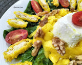 Foto del paso 8 de la receta: Ensalada de mango con espinacas y pollo