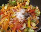 A picture of step 3 of Wheat spaghetti with a healthy twist.
